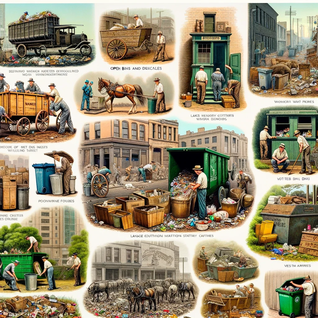 Evolution of waste management methods throughout history