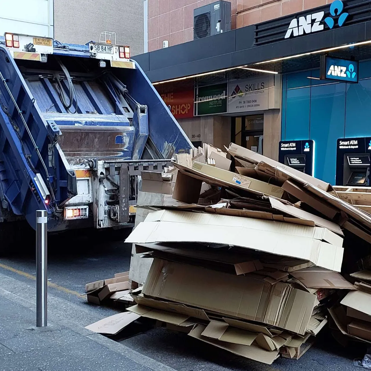 Adelaide Rubbish Removal Services - Cardboard Collection